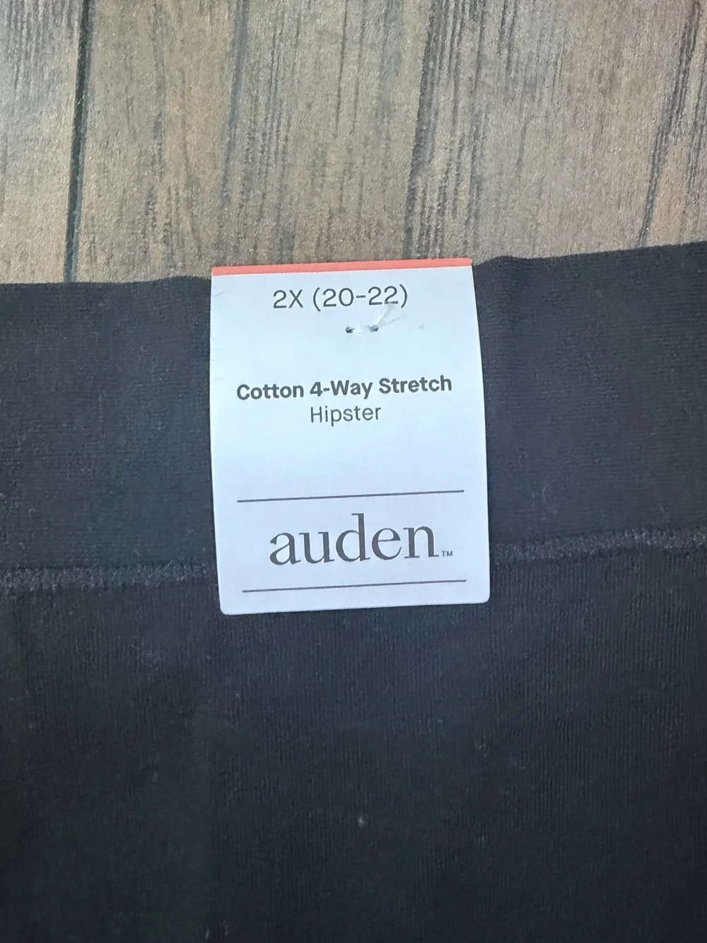 Auden Black Women's Briefs Trio - Seamless & Lightweight 2x